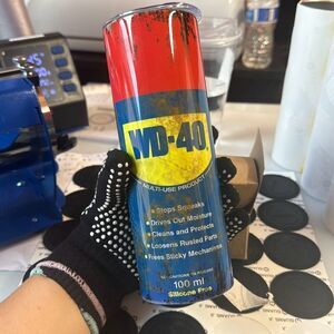 WD-40 no brand tumbler